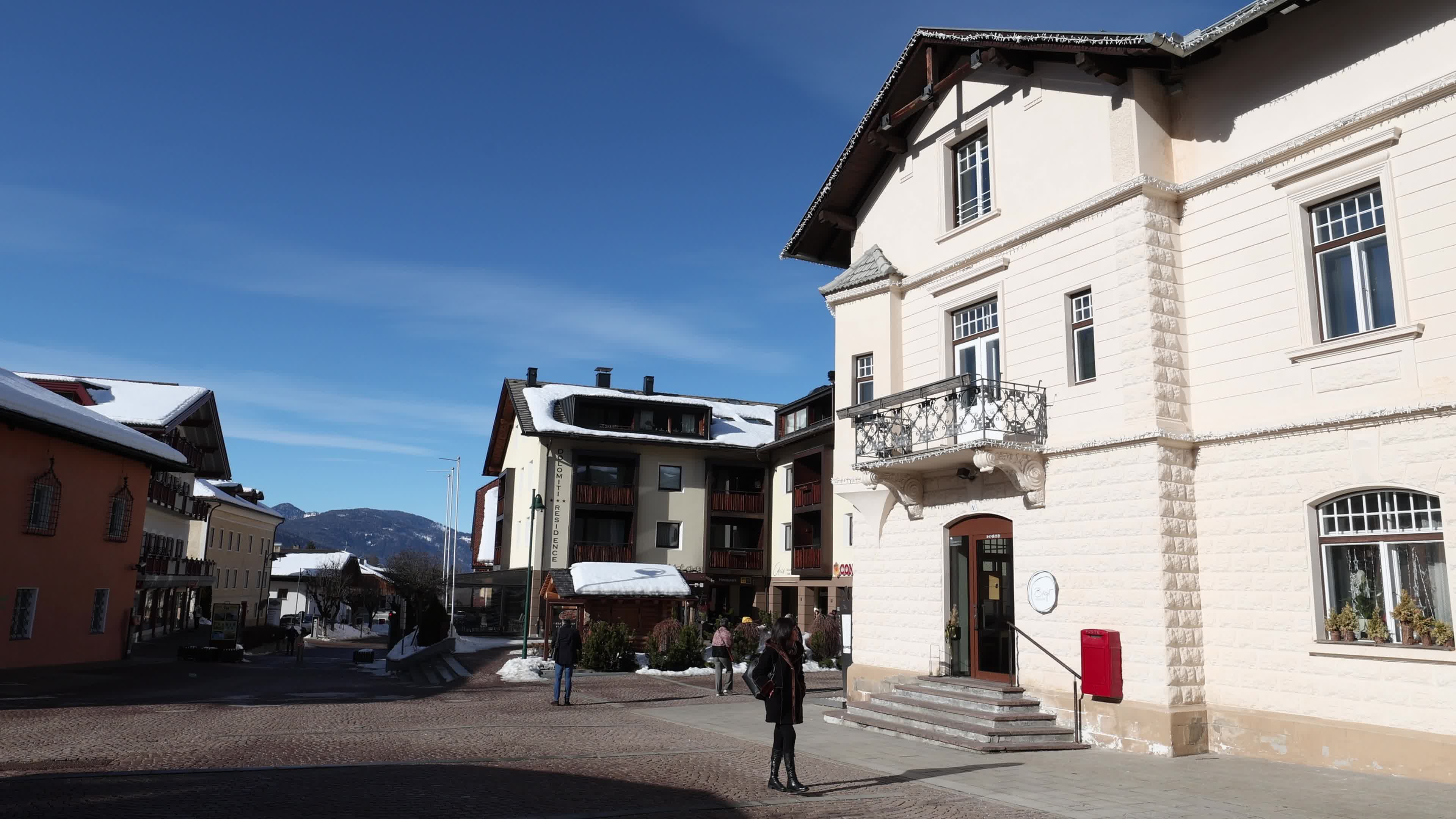 Little Snow In Dobbiaco, Italy