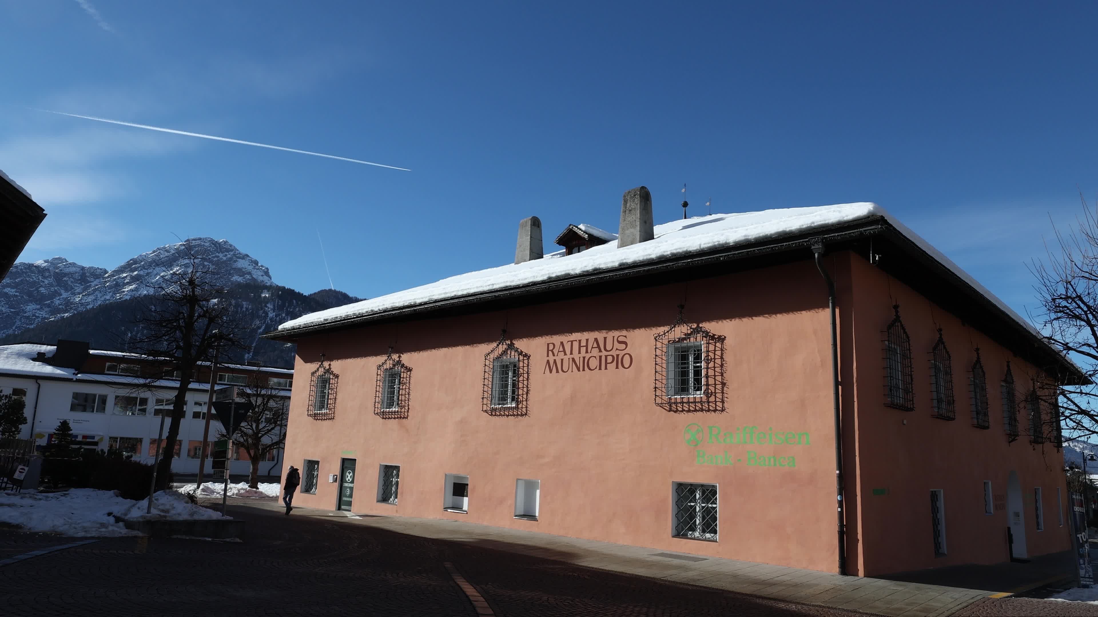Little Snow In Dobbiaco, Italy