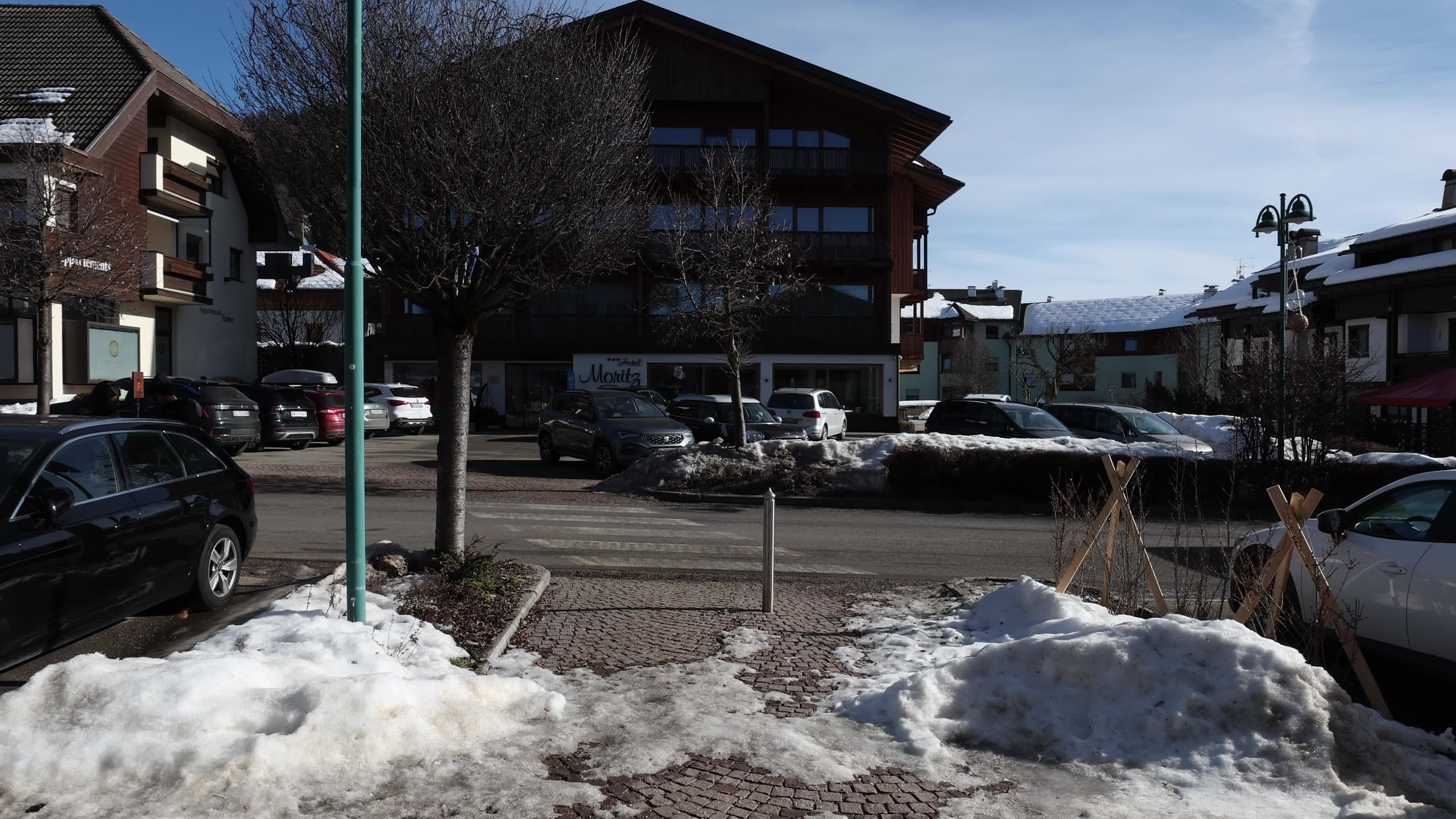 Little Snow In Dobbiaco, Italy