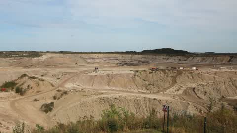 Open Pit Amber Mine In Yantarny, Russia