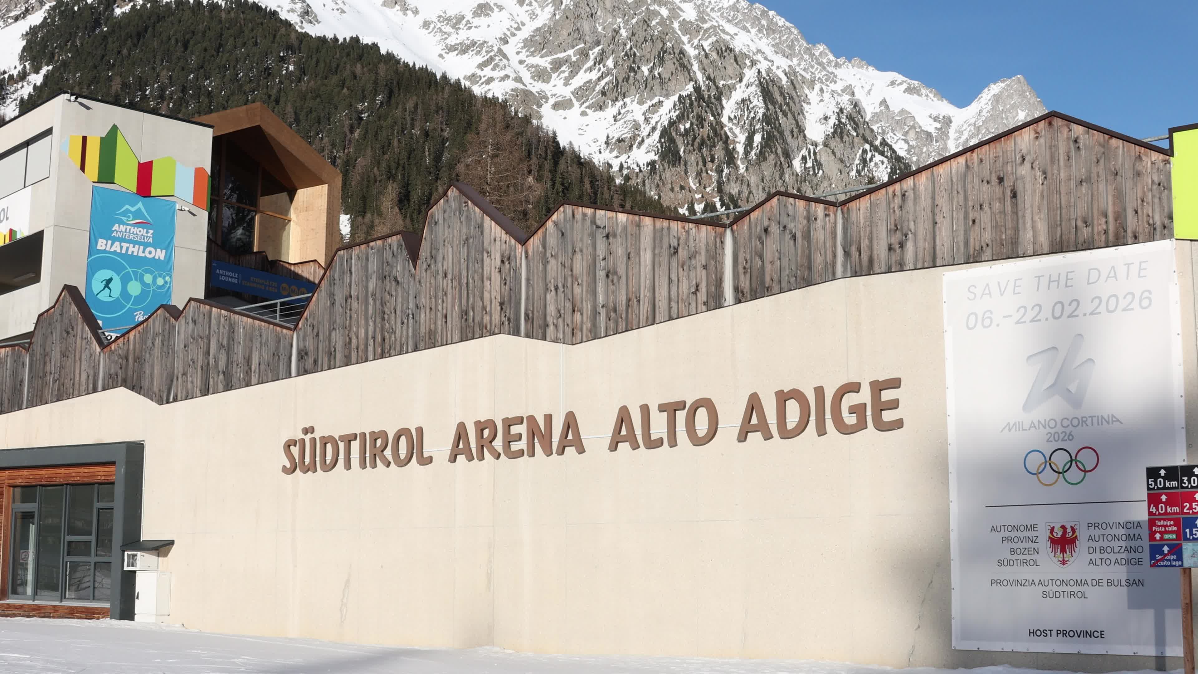 2026 Winter Olympics Venues - Anterselva (Sudtirol Arena)