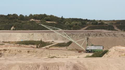 Open Pit Amber Mine In Yantarny, Russia