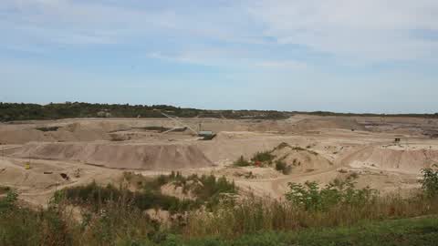 Open Pit Amber Mine In Yantarny, Russia