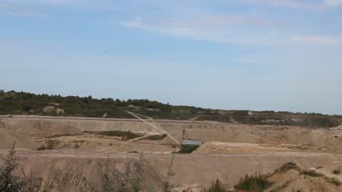 Open Pit Amber Mine In Yantarny, Russia