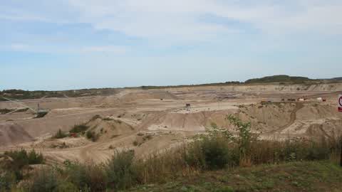 Open Pit Amber Mine In Yantarny, Russia