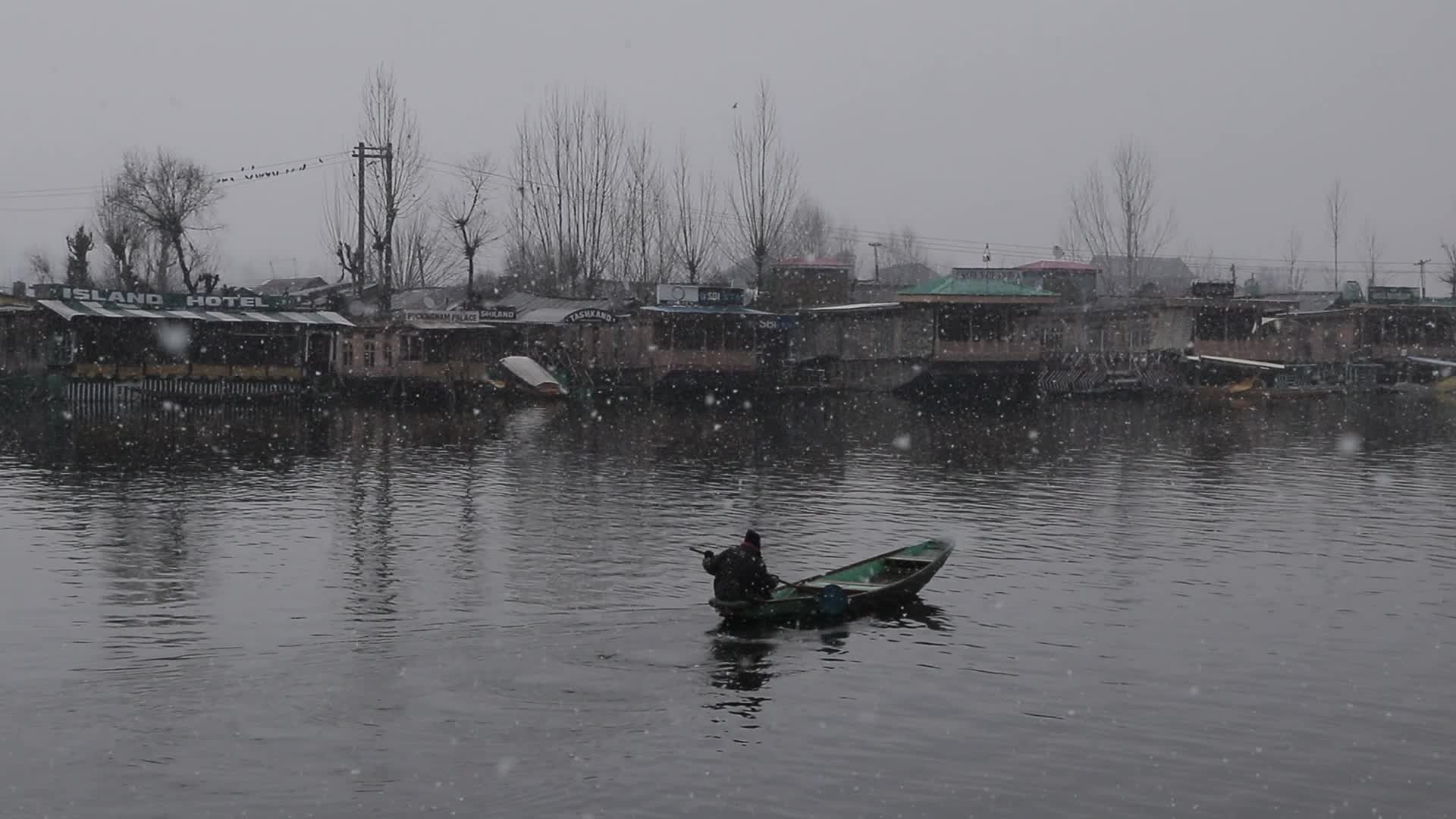 Record-Breaking Cold in Kashmir
