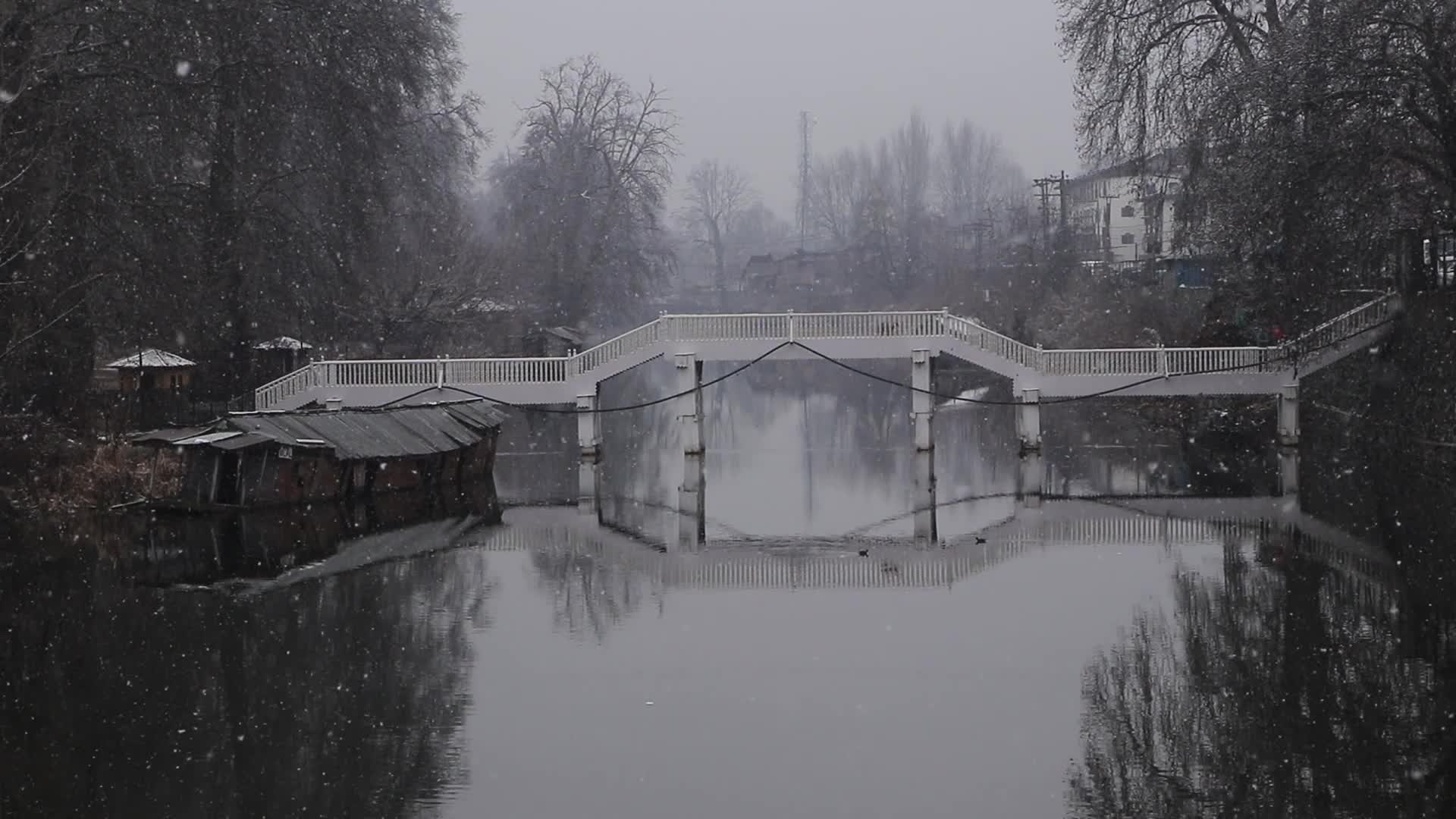 Record-Breaking Cold in Kashmir