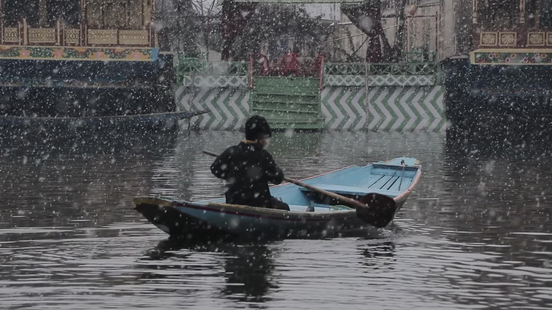 Record-Breaking Cold in Kashmir