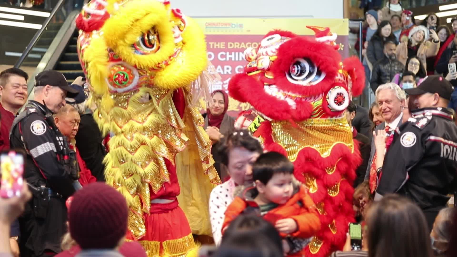 Chinese New Year celebration in Toronto, Canada