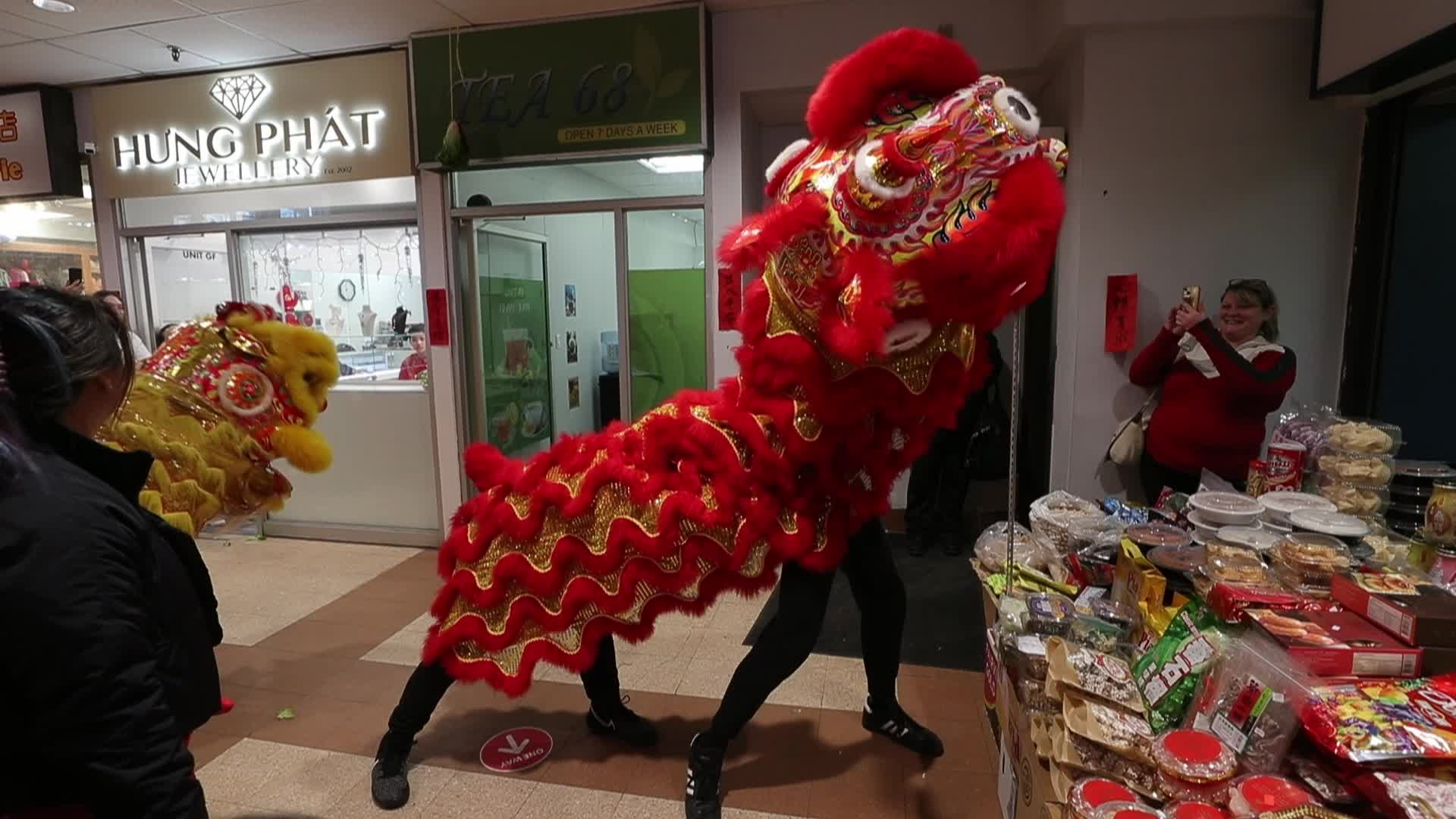 Chinese New Year celebration in Toronto, Canada