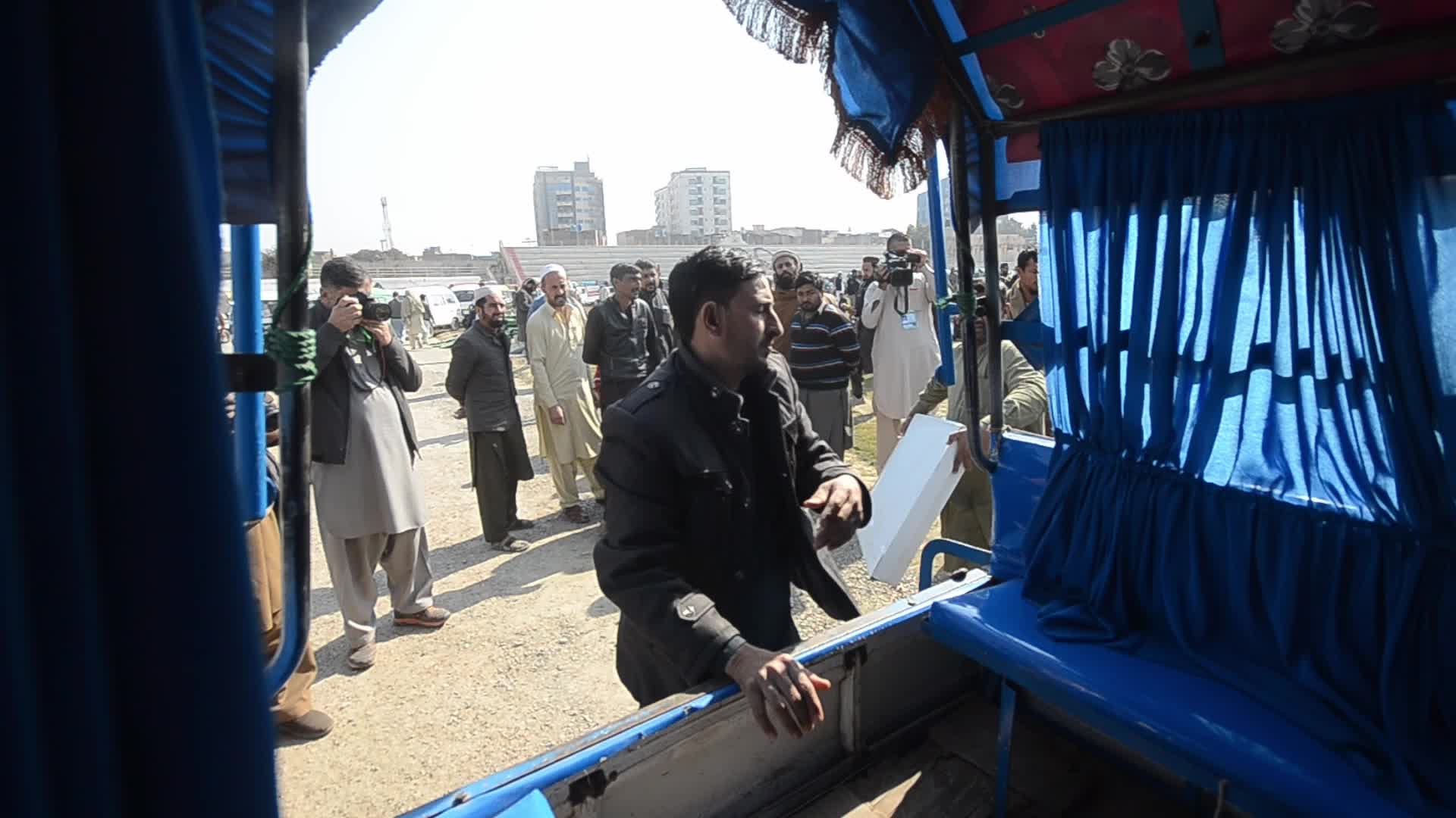 Voting materials distributed across Pakistan ahead of general elections 