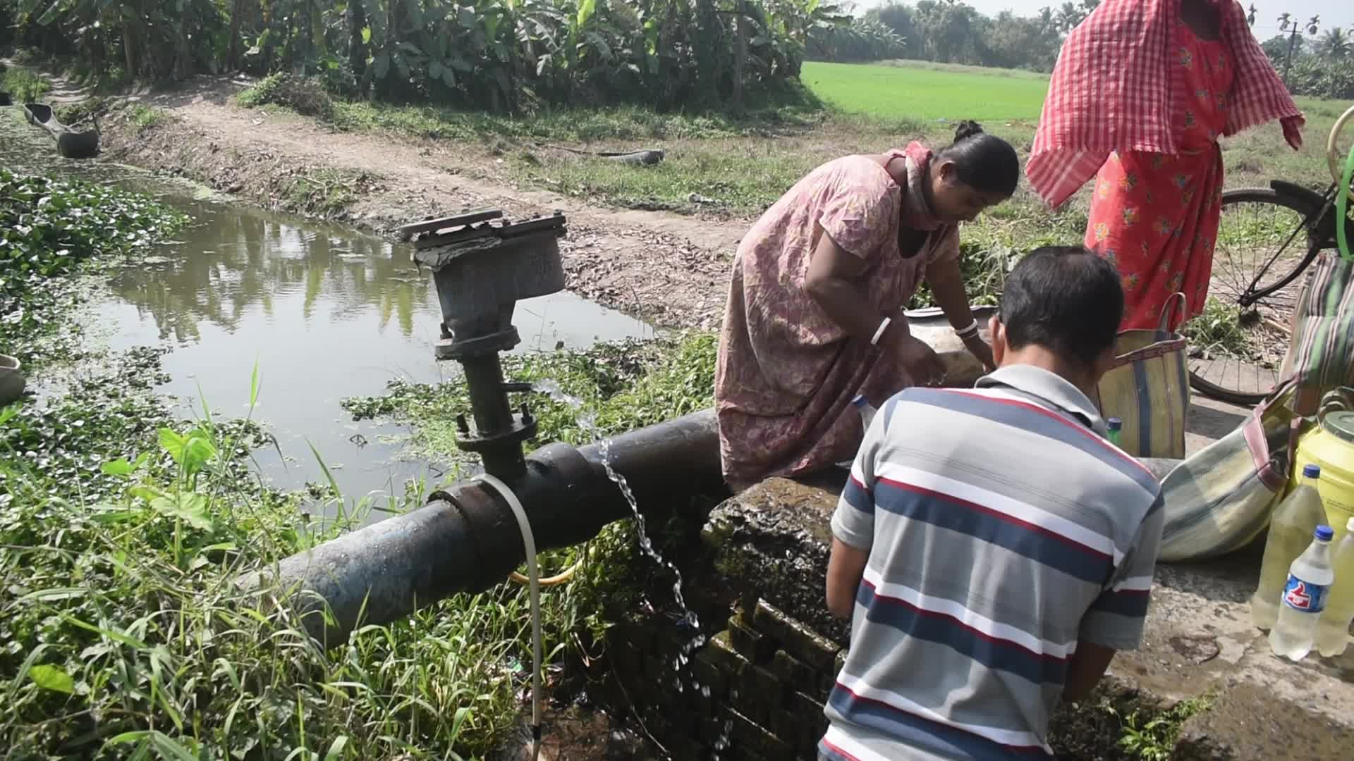 Daily life on the outskirts of Kolkata, India