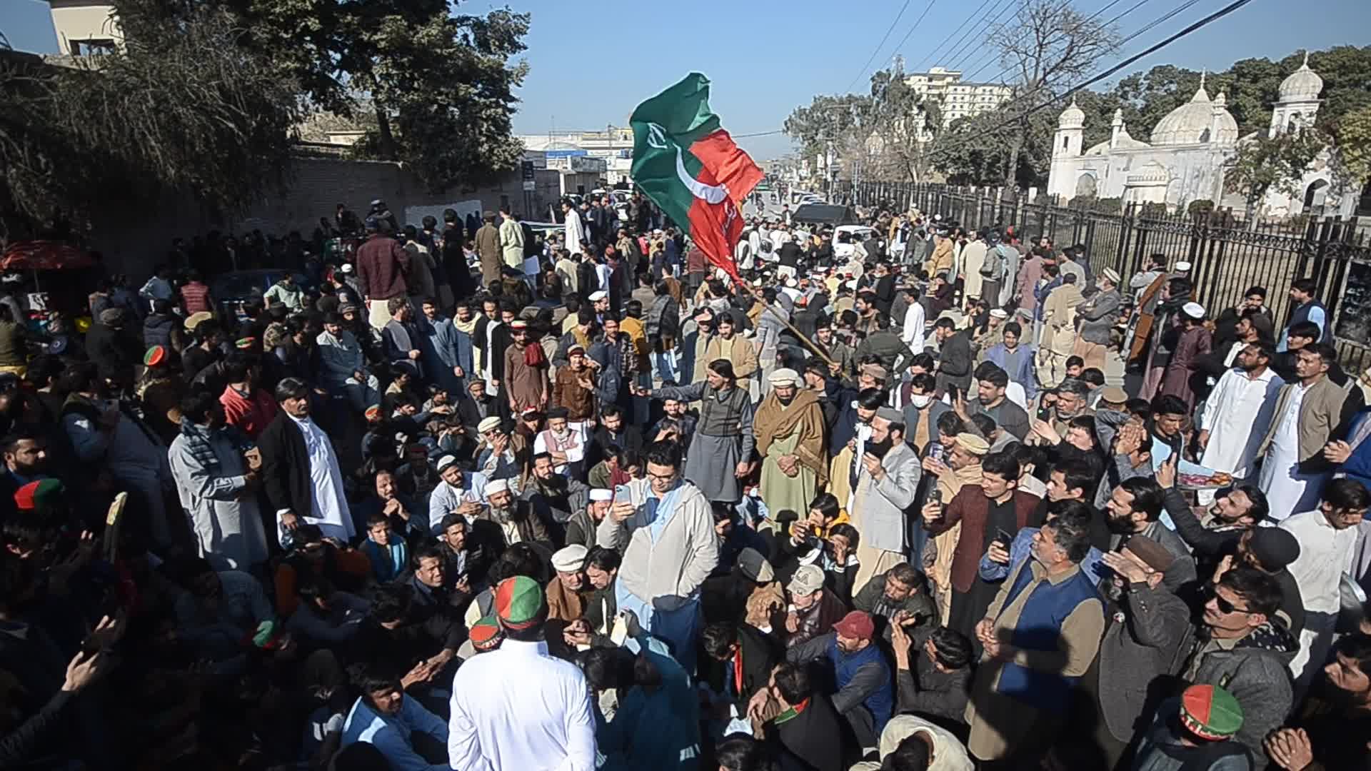 Supporters of Imran Khan's PTI party call for releasing election results swiftly amid delays 