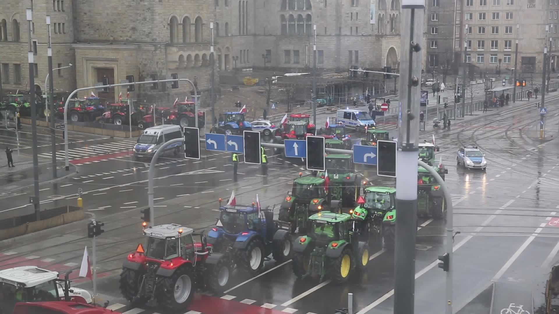 Nation-wide strike of Polish farmers