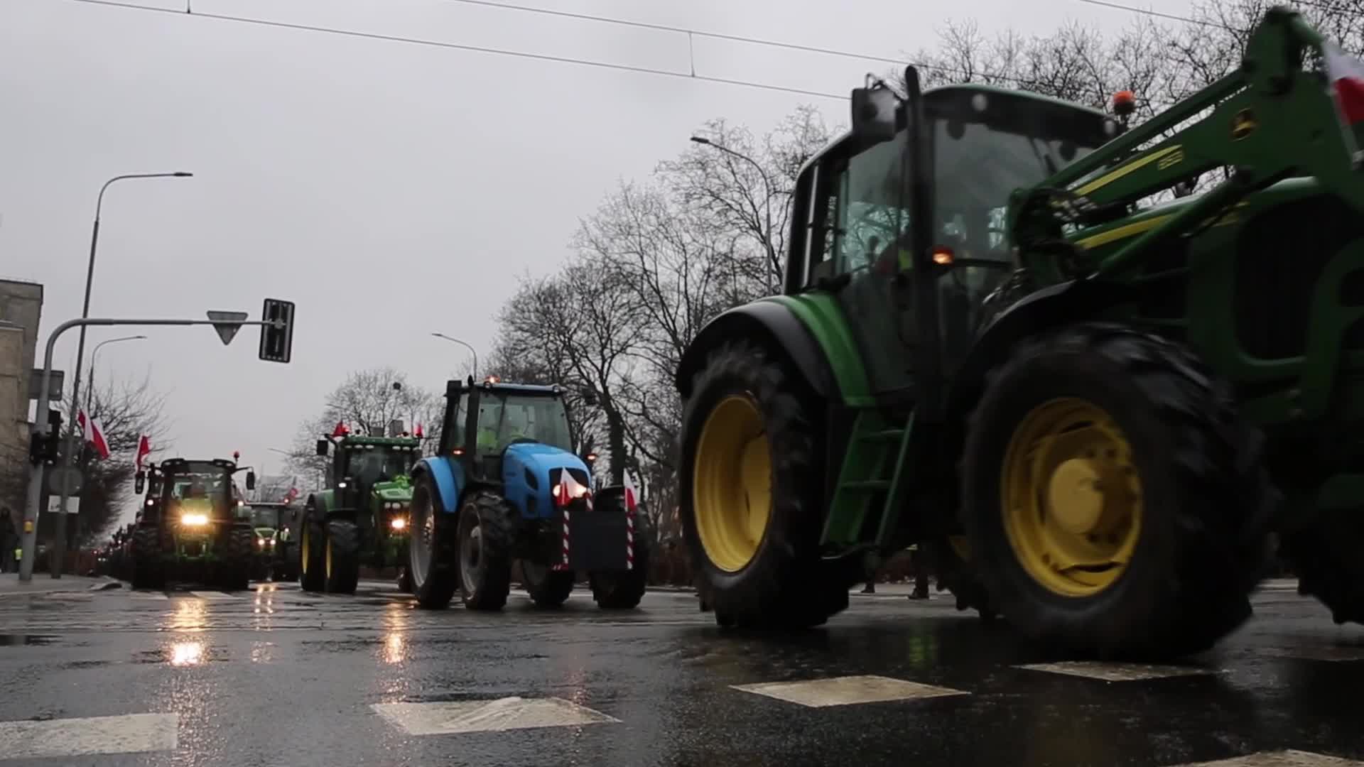 Nation-wide strike of Polish farmers
