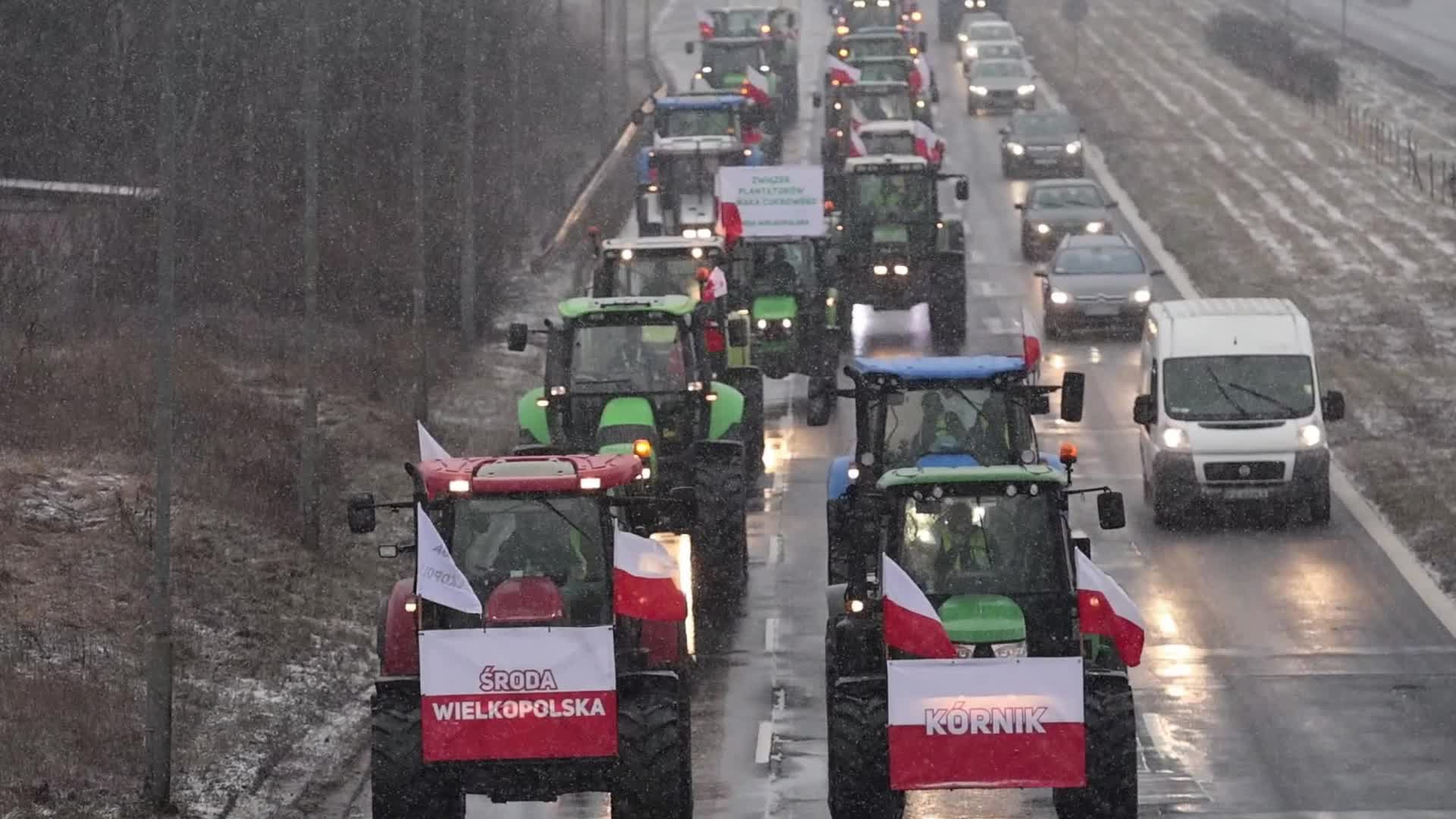 Nation-wide strike of Polish farmers