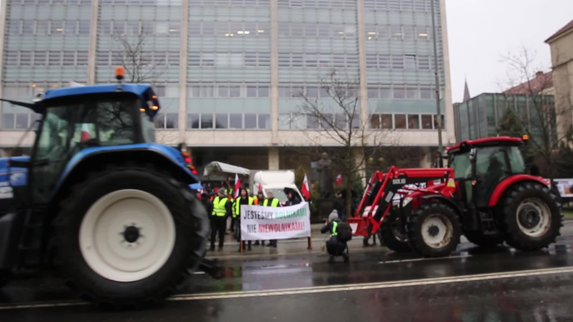 Nation-wide strike of Polish farmers