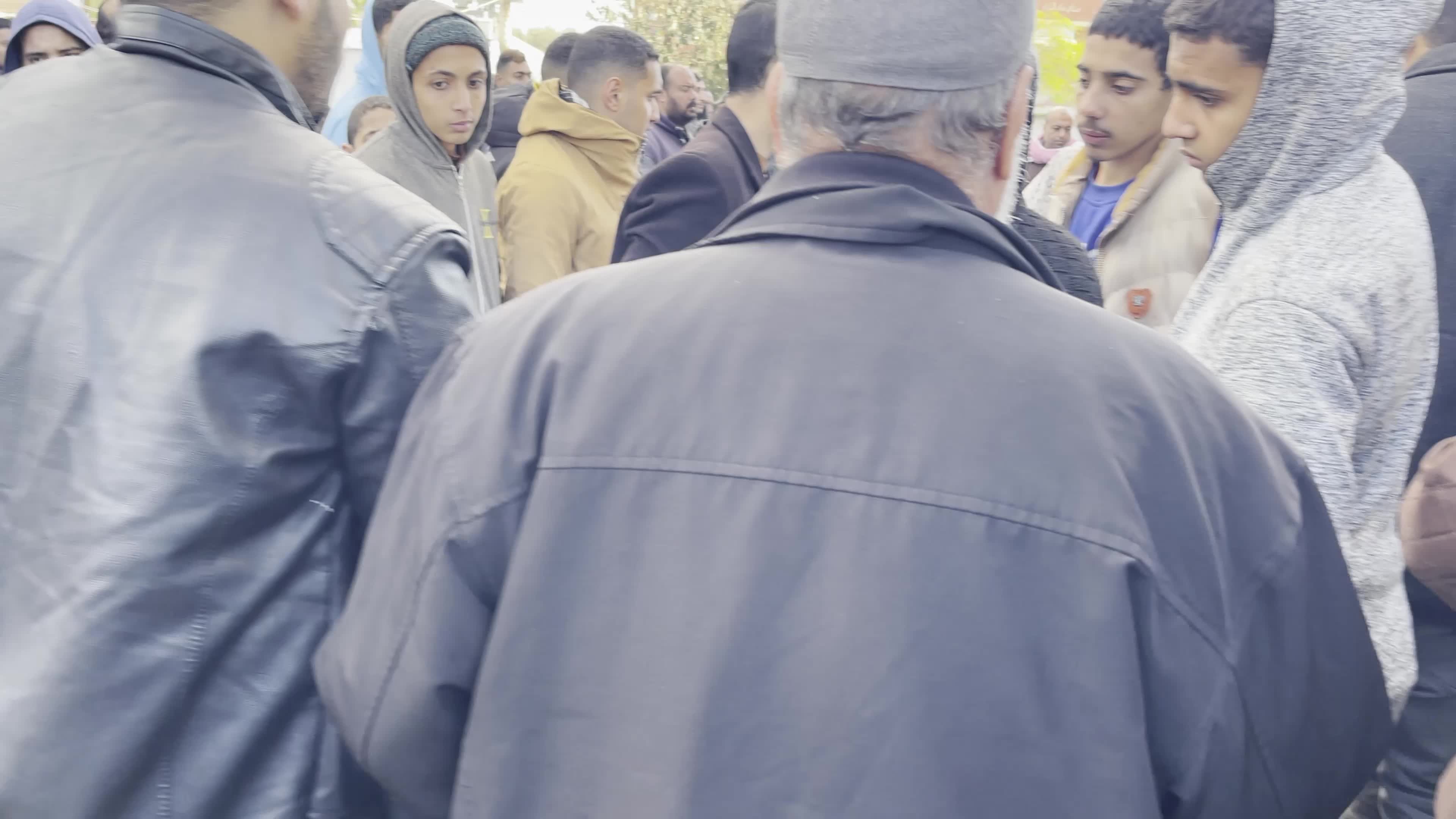 Mass Funeral for Victims of Israeli Strike in Gaza Strip 