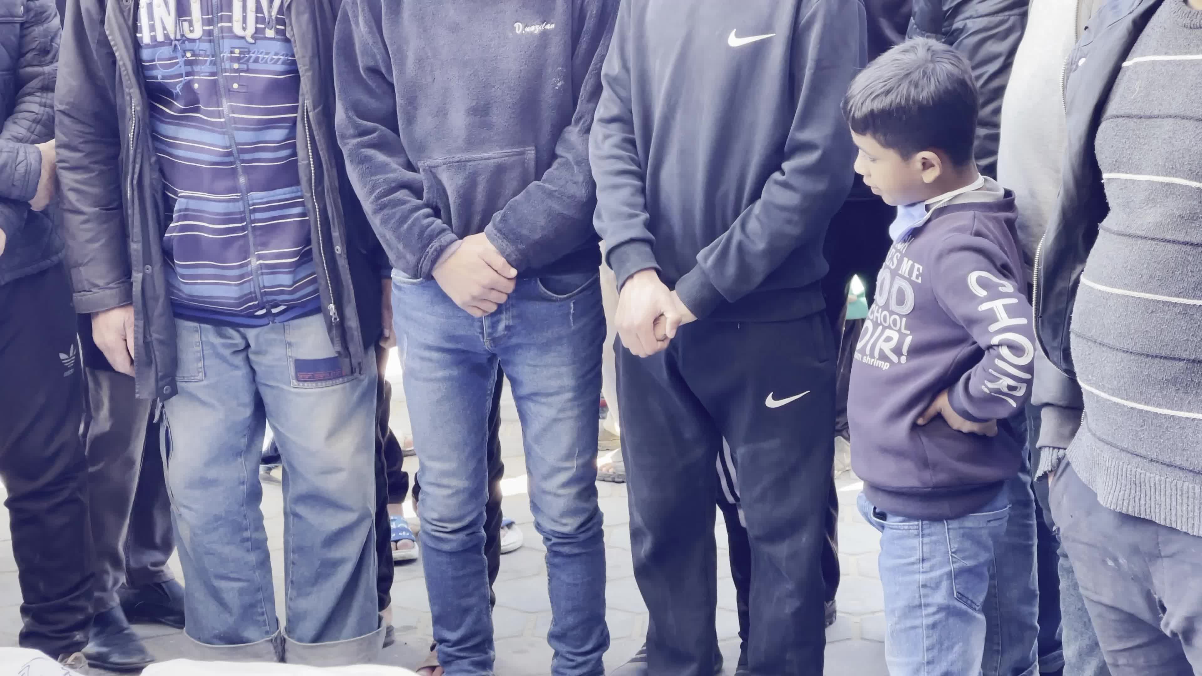 Mass Funeral for Victims of Israeli Strike in Gaza Strip