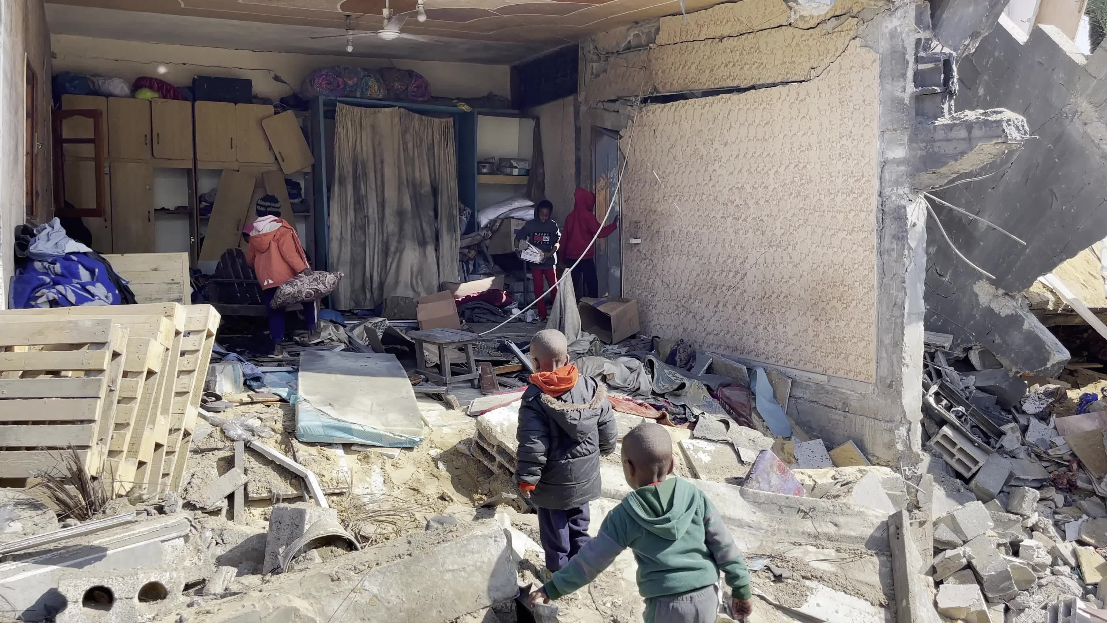Israeli Airstrike Amid Ongoing Conflict With Hamas