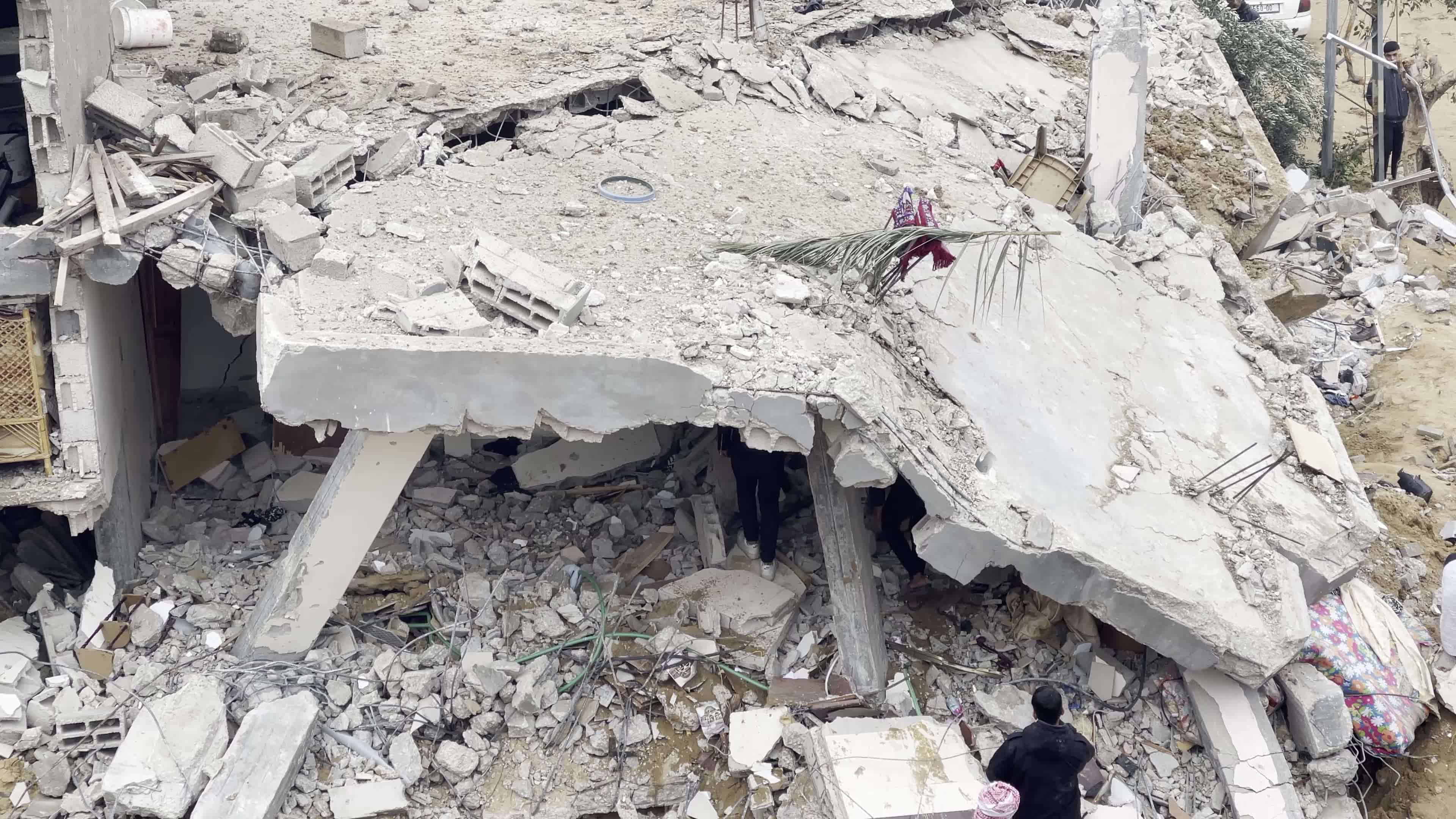 Israeli Airstrike Amid Ongoing Conflict With Hamas