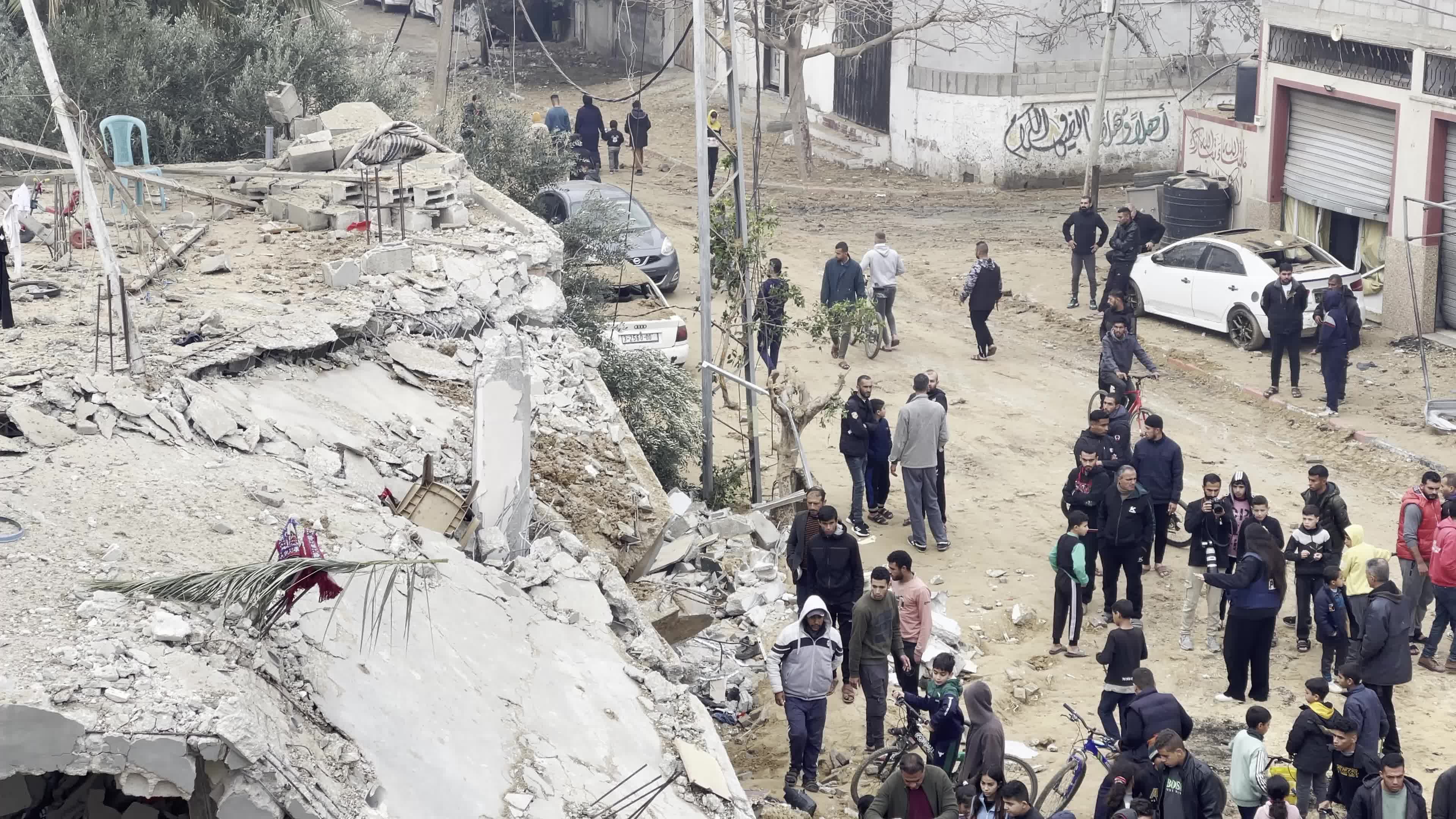 Israeli Airstrike Amid Ongoing Conflict With Hamas