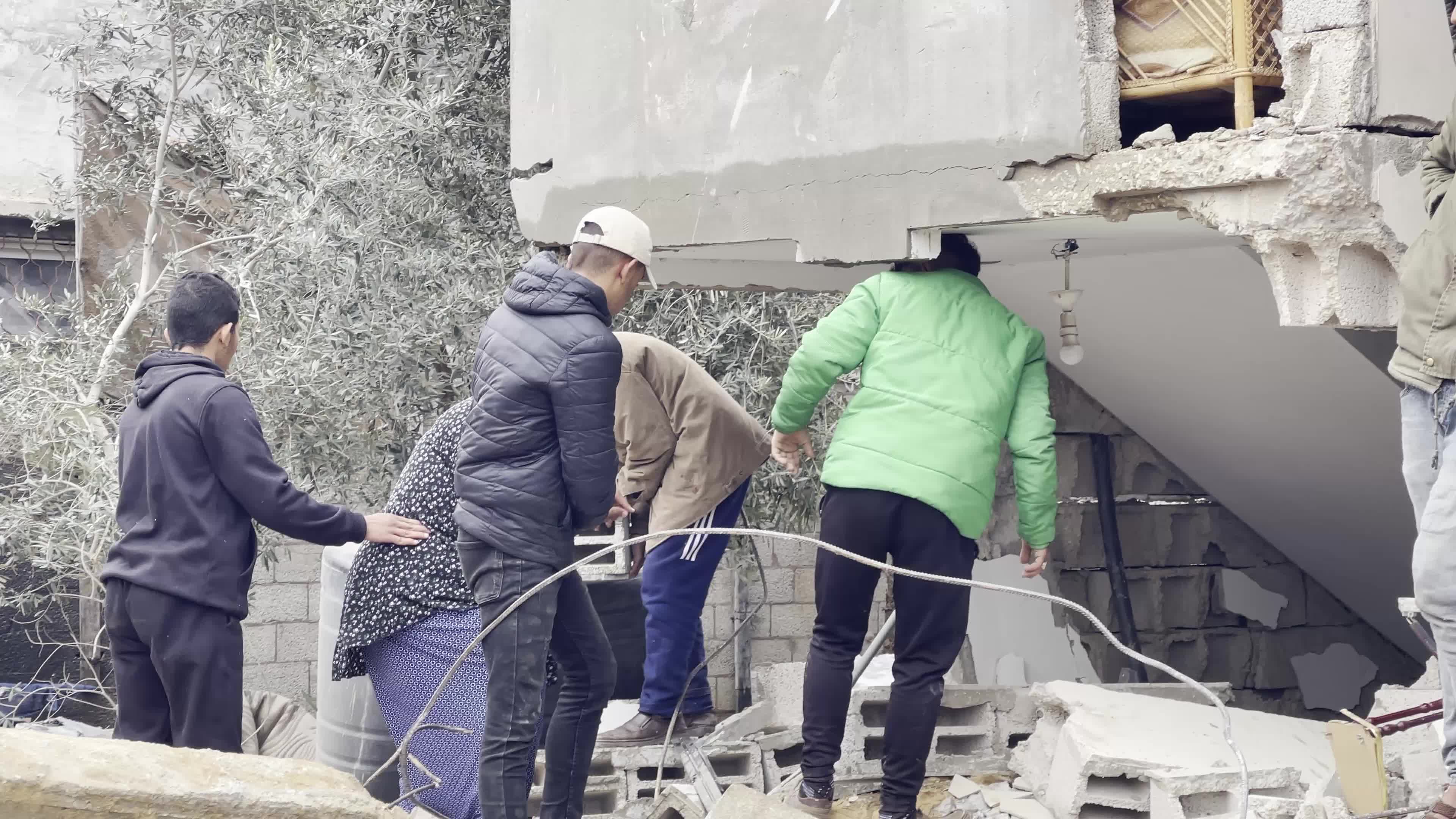 Israeli Airstrike Amid Ongoing Conflict With Hamas