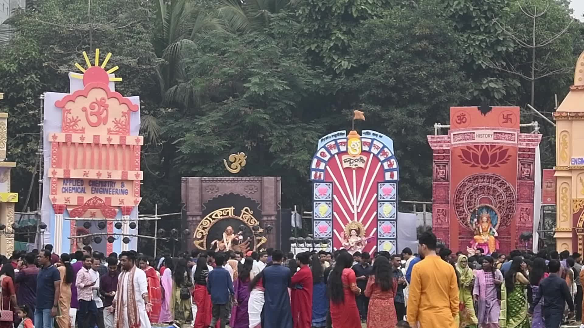 Saraswati Puja, religious festivals of the Hindu community, in Bangladesh