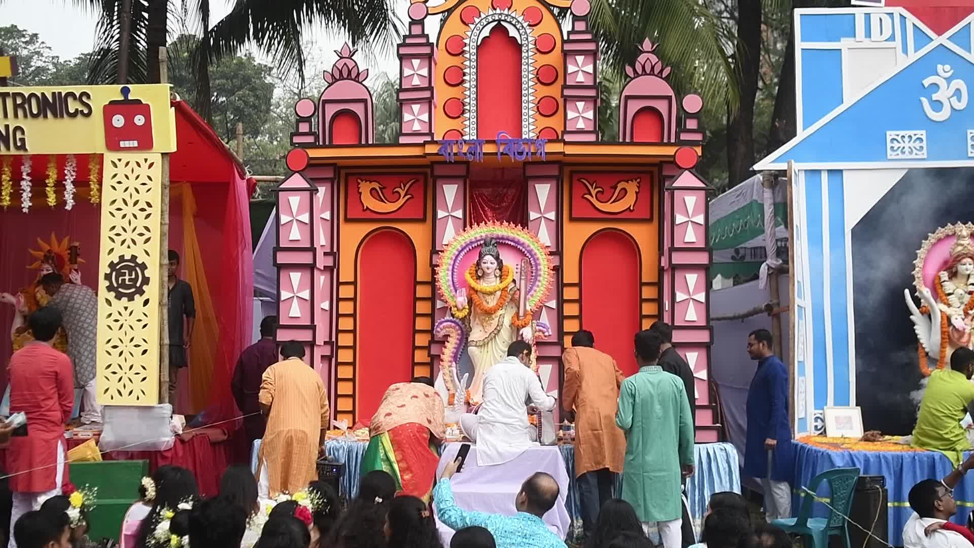 Saraswati Puja, religious festivals of the Hindu community, in Bangladesh