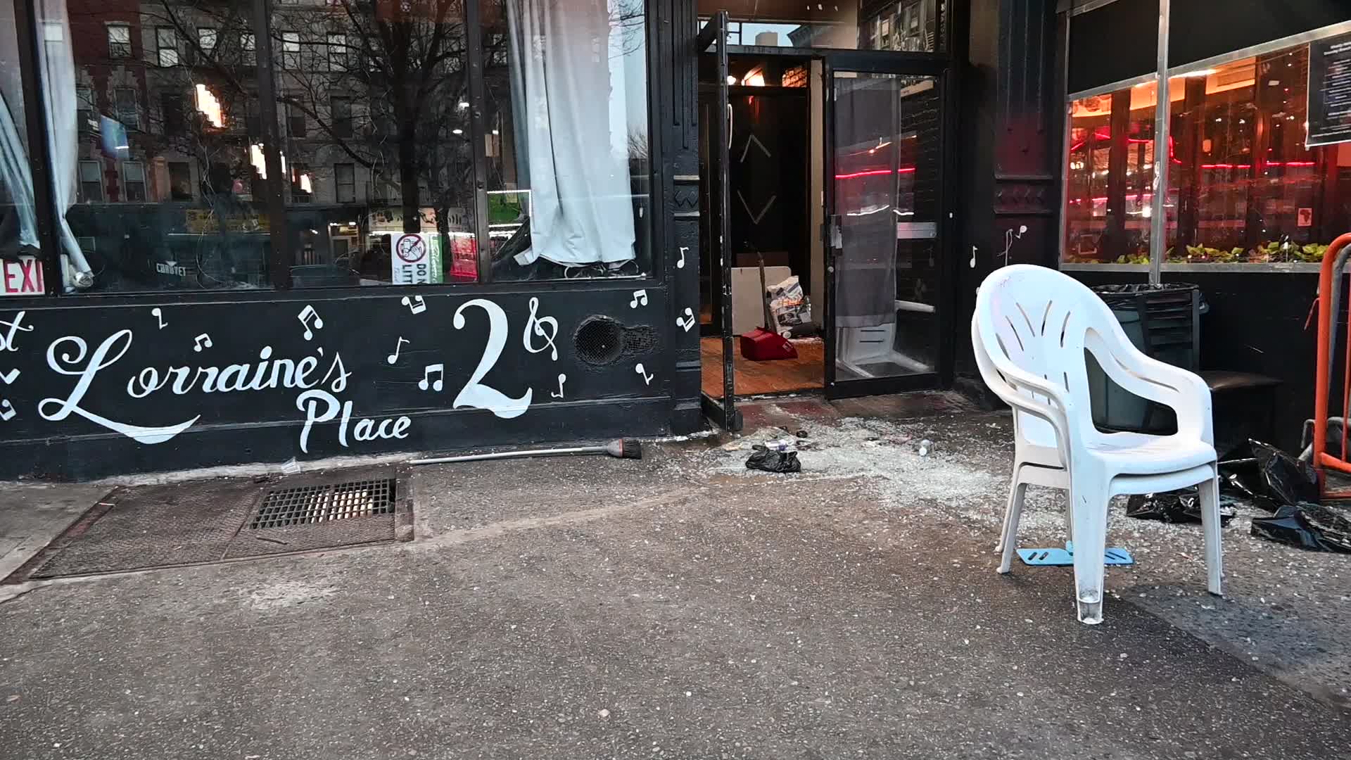 Just Lorraine's Place 2 Bar Sustains Damage Following Triple Shooting In New York