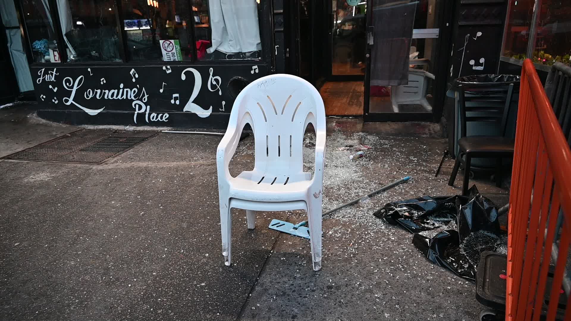 Just Lorraine's Place 2 Bar Sustains Damage Following Triple Shooting In New York