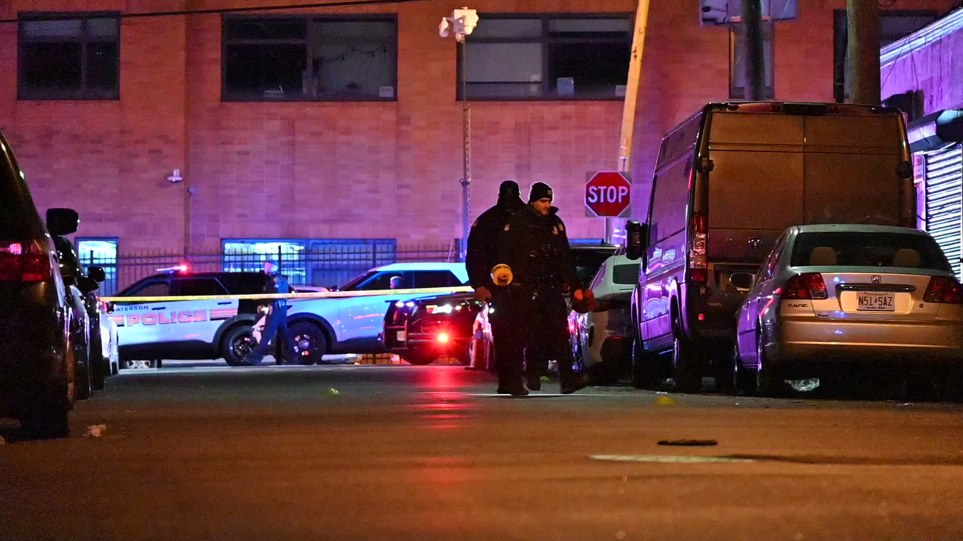 Authorities Investigate Shooting On East 18th Street In Paterson New Jersey