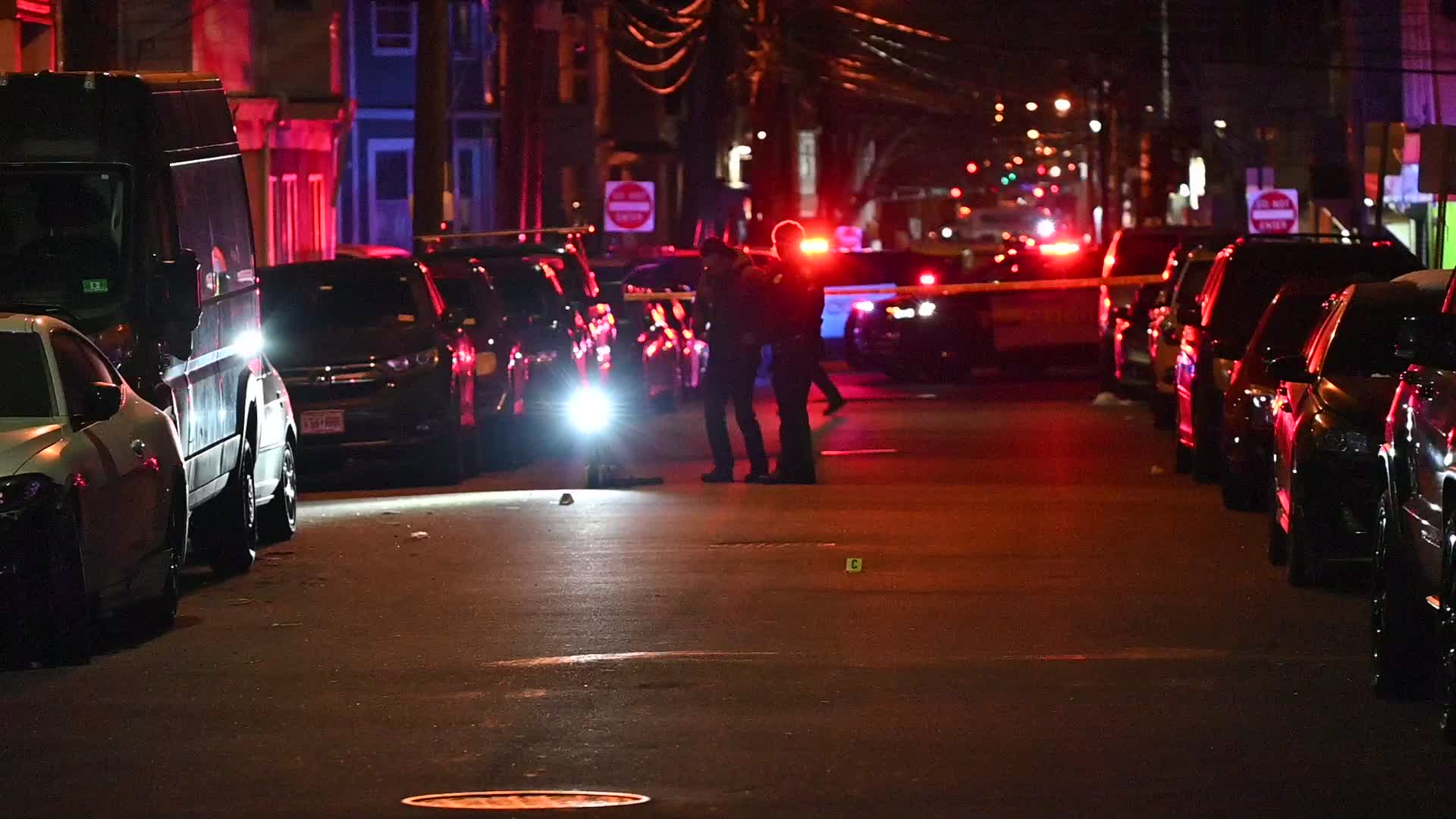 Authorities Investigate Shooting On East 18th Street In Paterson New Jersey