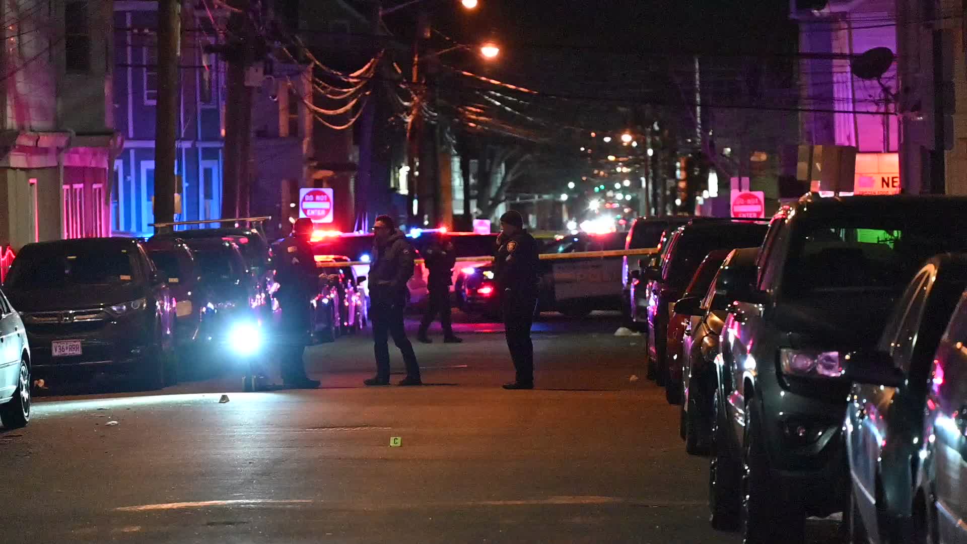 Authorities Investigate Shooting On East 18th Street In Paterson New Jersey