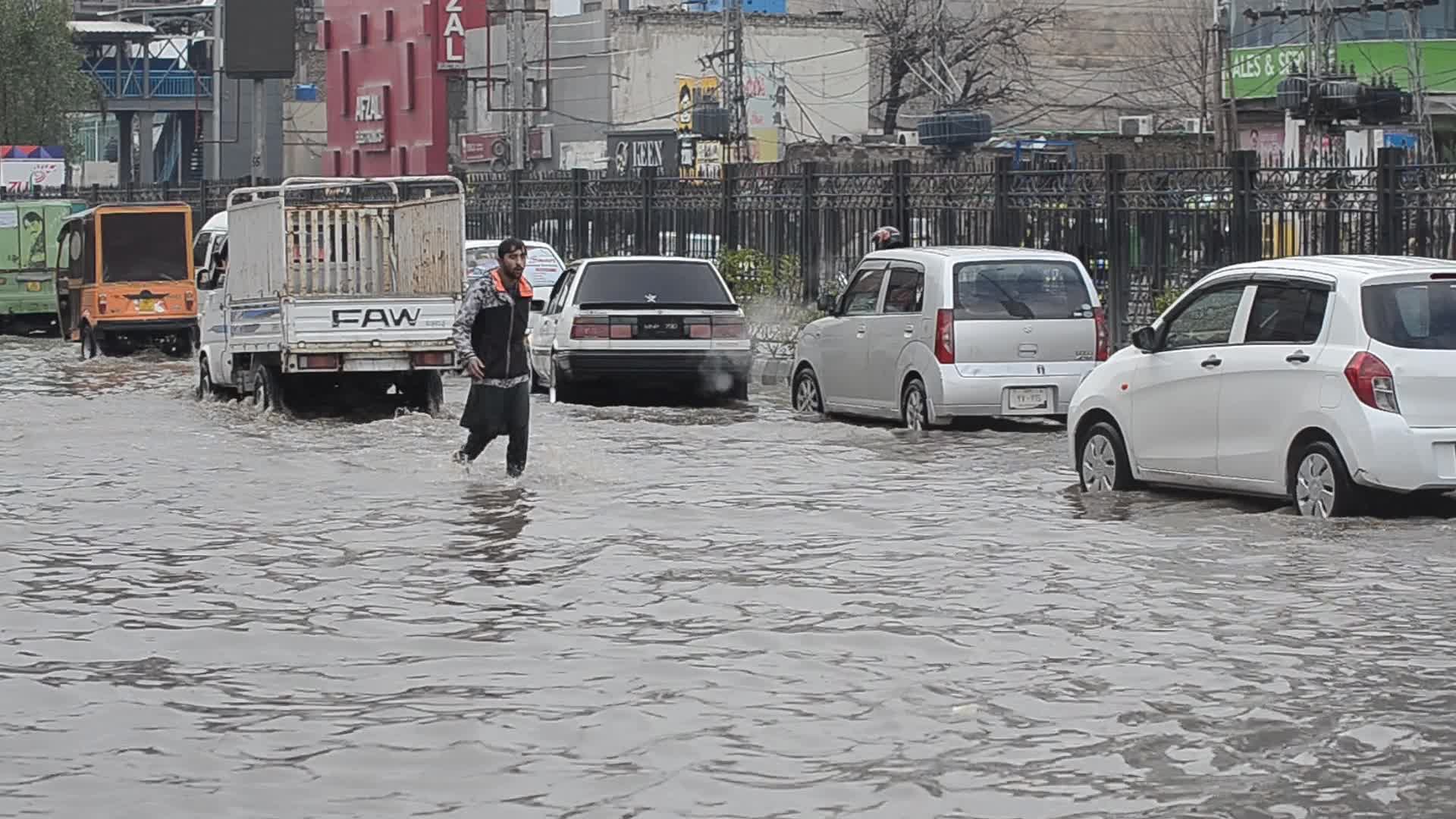 Four People killed in rain related incidents in Peshawar 