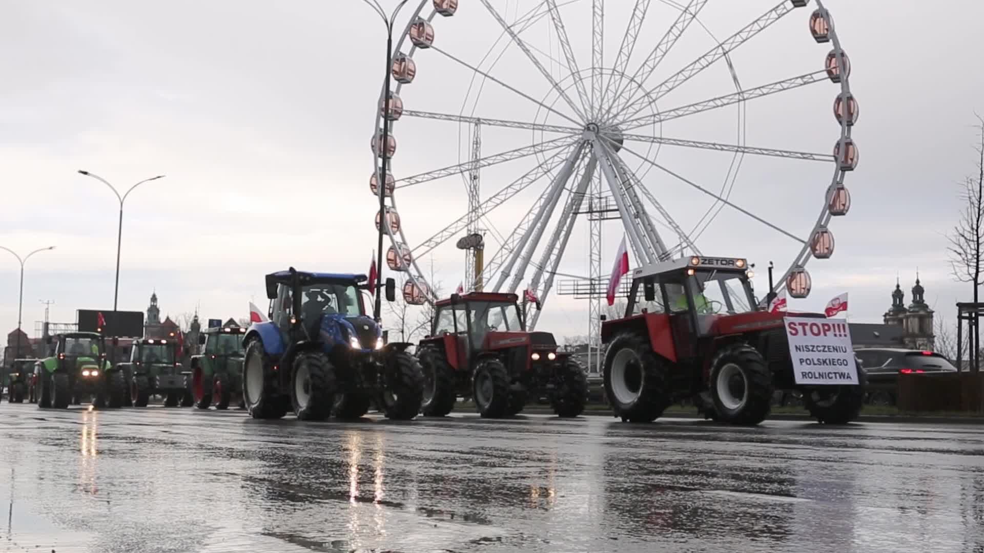 Nation-wide strike of Polish farmers