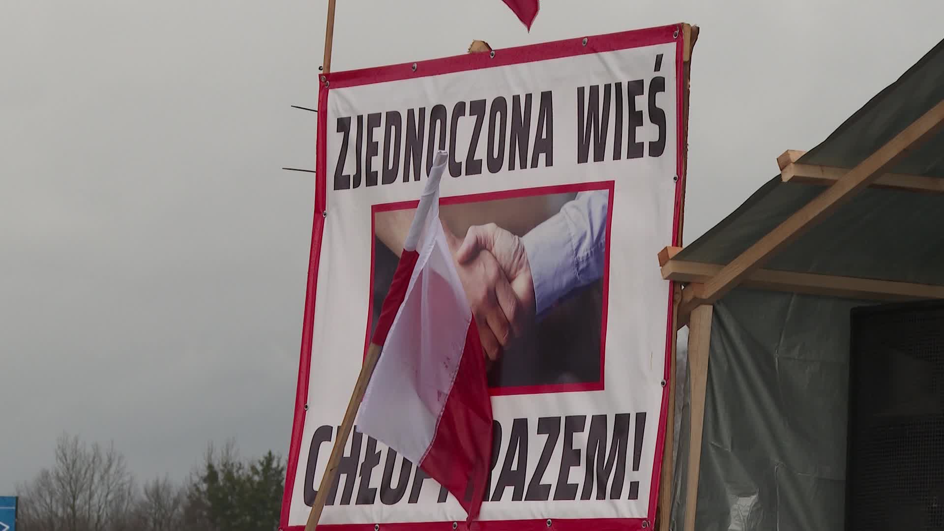 Polish farmers blocked the border with Ukraine