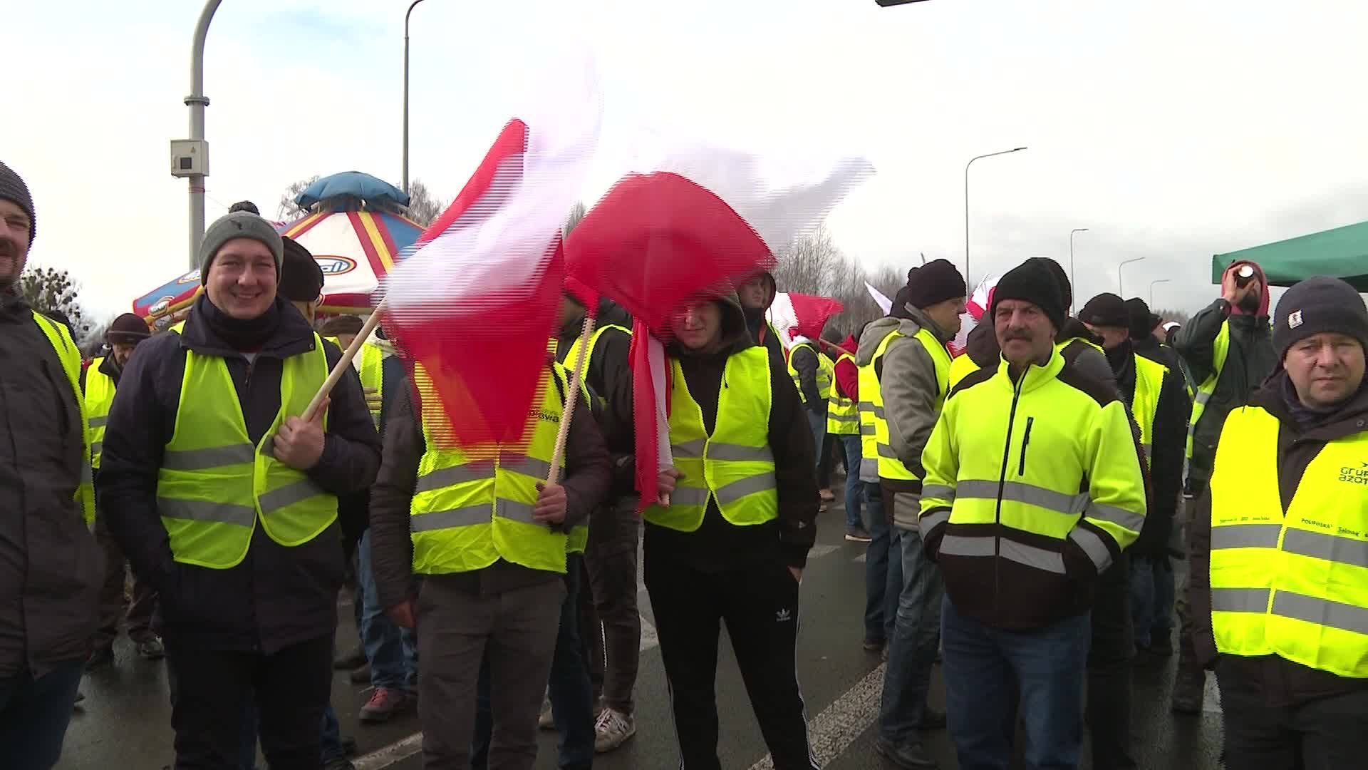 Polish farmers blocked the border with Ukraine