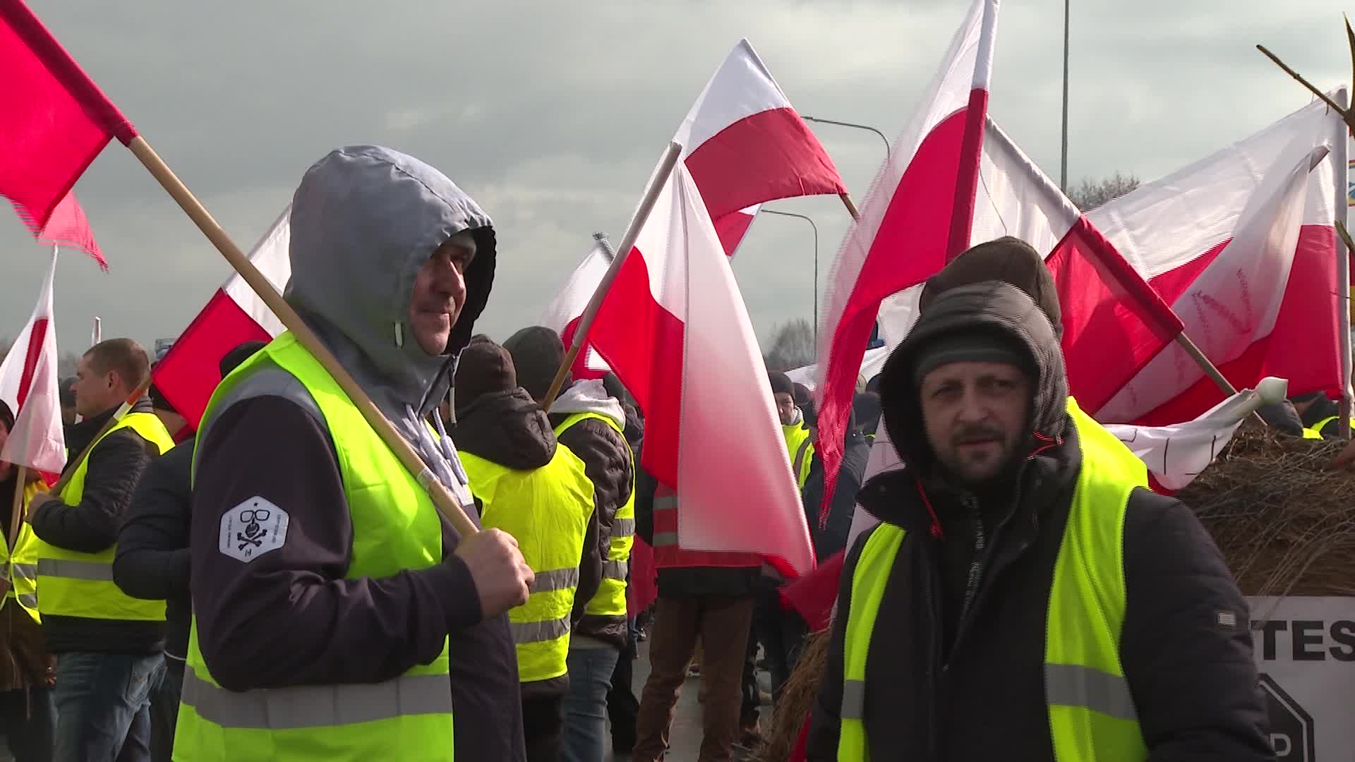Polish farmers blocked the border with Ukraine