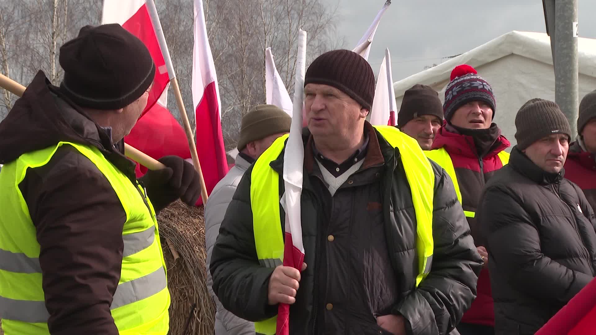 Polish farmers blocked the border with Ukraine