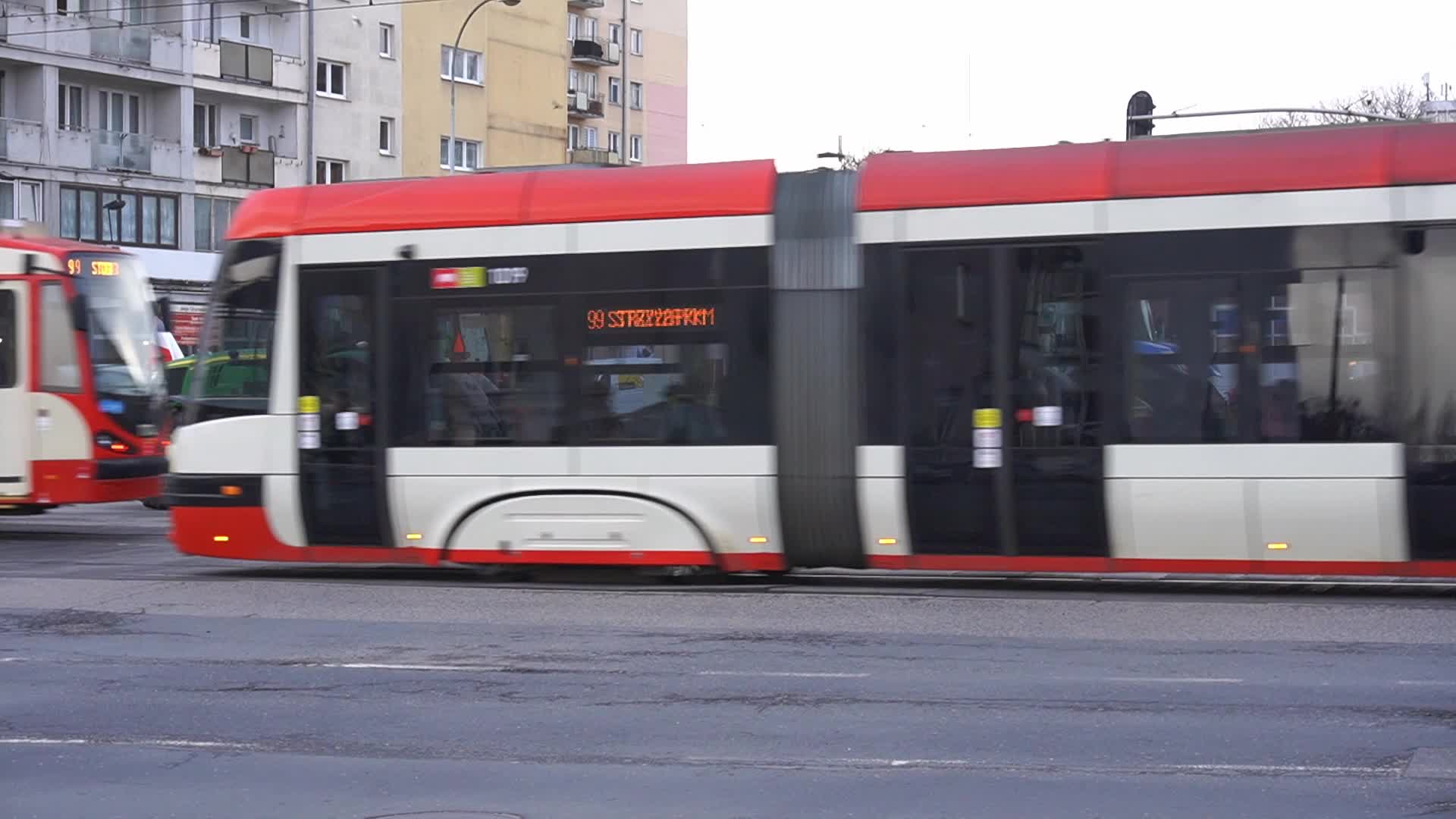 Farmers Block Roads In Gdansk, Poland