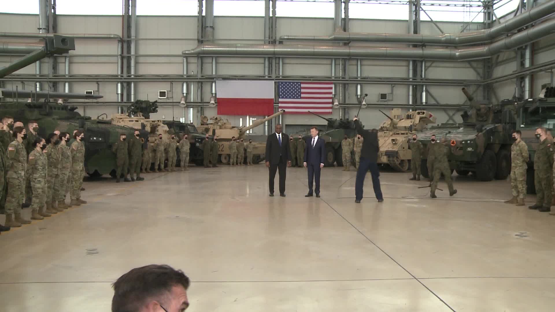 Lloyd Austin, U.S. Secretary of Defence visits Poland