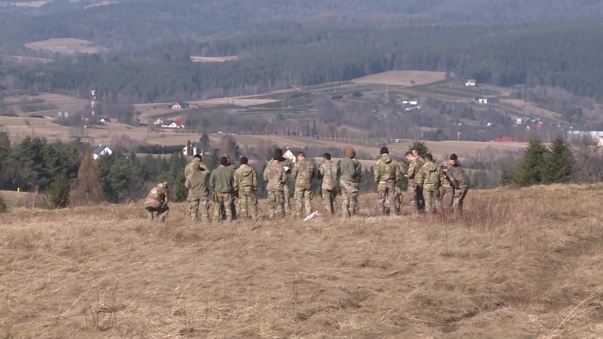US soldiers base near Ukrainian border