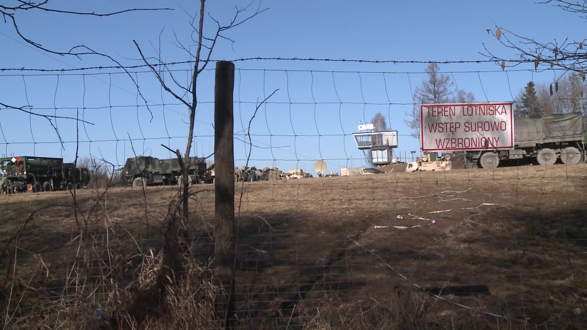 US soldiers base near Ukrainian border