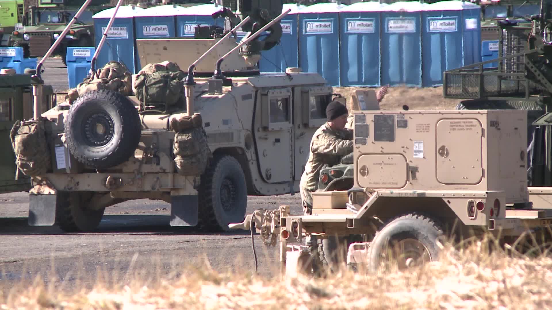 US soldiers base near Ukrainian border