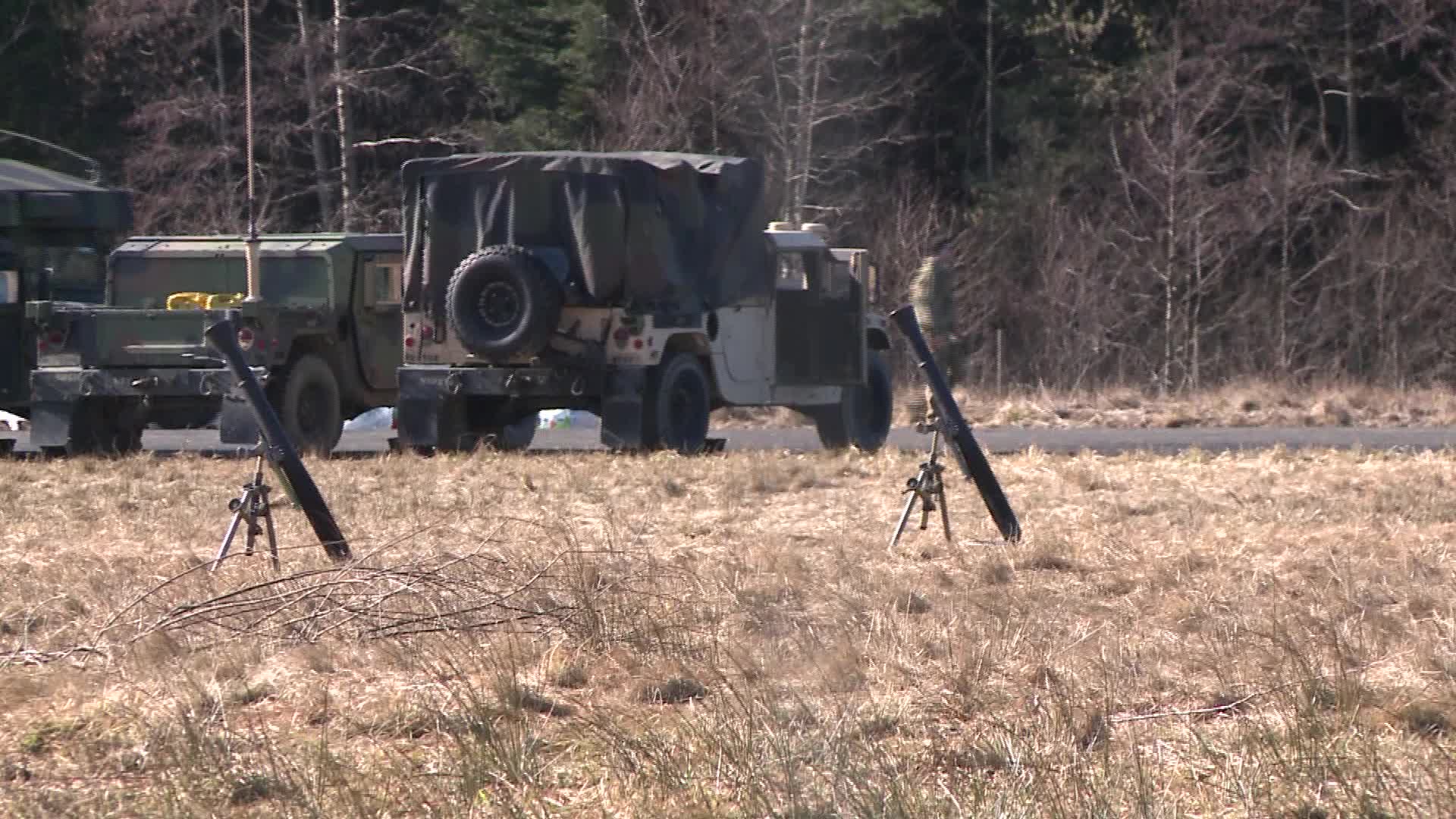 US soldiers base near Ukrainian border