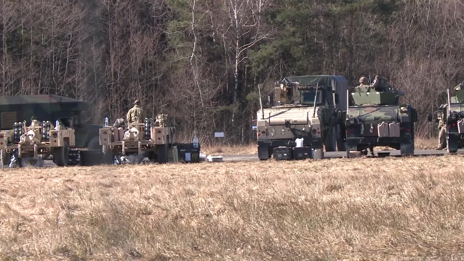 US soldiers base near Ukrainian border