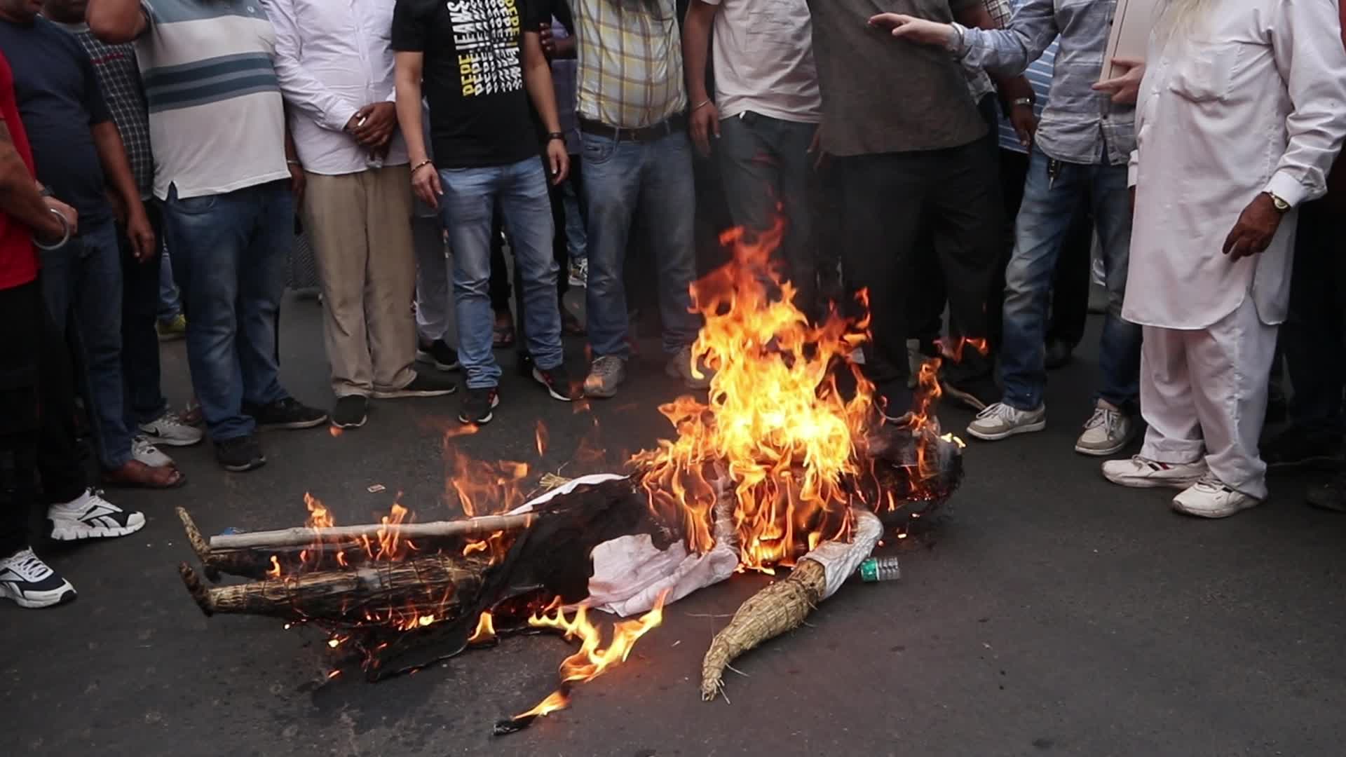Sikh Community Protests in Kolkata