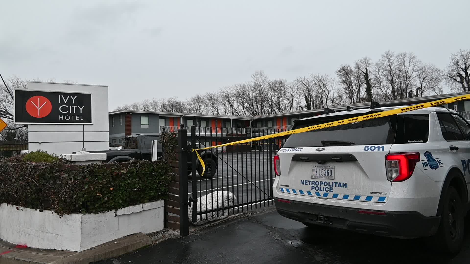 Homicide Investigation At Ivy City Hotel In Washington, DC