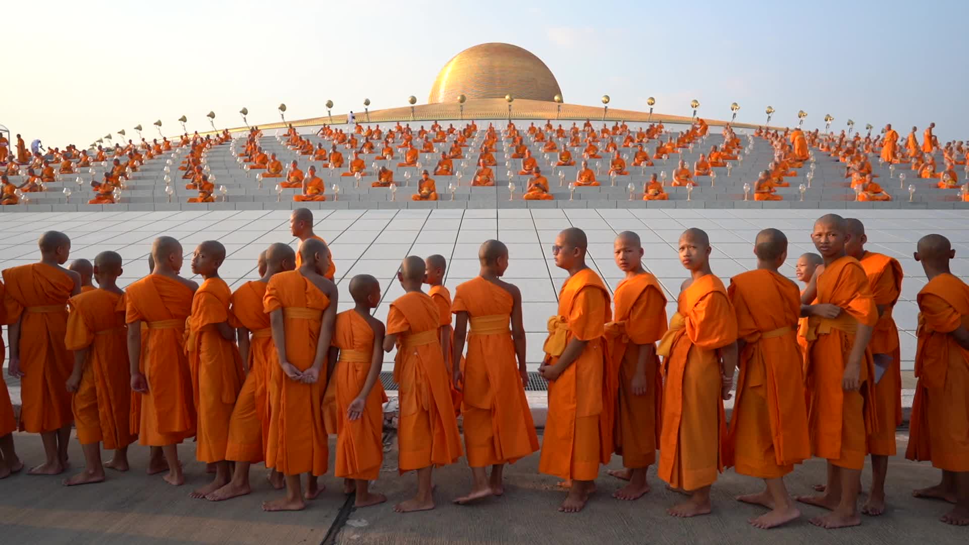 Makha Bucha Day Celebrations in Thailand.